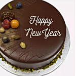 Happy New Year Chocolate Cake