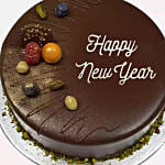 Happy New Year Chocolate Cake