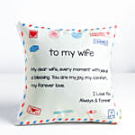 Heartfelt Love Letter Cushion