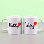 Hubby Wifey Couple Mugs