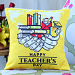Imparting Knowledge Teachers Day Cushion