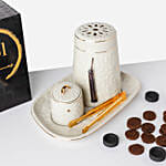 Incense Burner from Q51 Perfumes- Gray