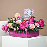 It's a Girl Mix Flower Arrangement