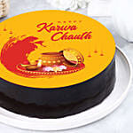 Karwa Chauth Celebration Chocolate Cake Half Kg