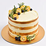 Kumquat Decorated Cake