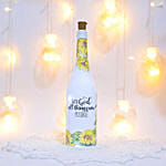 Led Hand Painted Glass Bottle