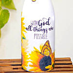 Led Hand Painted Glass Bottle