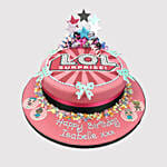 Lol Surprise Party Theme Cake
