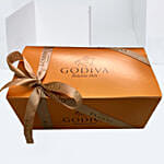 Luxurious Roses With 1 Kg Godiva Chocolate Box