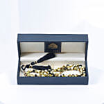 Luxury Musbah - White N Black | Large Edition - Elegance Floral Box