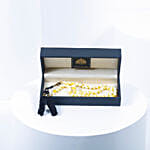 Luxury Musbah - White & Yellow - Large Edition - Elegance Floral Box
