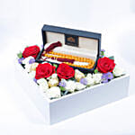 Luxury Musbah - Yellow & Brown - Large Edition - Elegance Floral Box