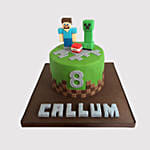 Minecraft Steve Cake