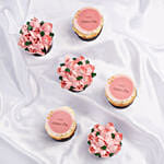 Mother's Day Red Velvet Cup cake