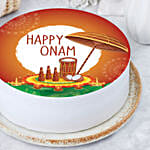 Onam Chocolate Celebration Cake