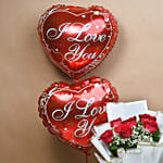 Passionate Love Roses & Sweet Surprises Combo