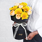 Peachy Gerbera Delight For Her