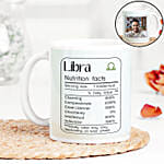 Personalised Libra Individual Photo Mug