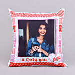 Personalised Only You Valentine Special Cushion