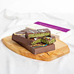 Pistachio Kunafa Belgian Chocolate 210gm