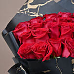 Pretty Red Roses Hand Bouquet