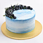 Pretty Sky Blueberry Cake