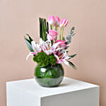 Pretty Tulip Rose Lily