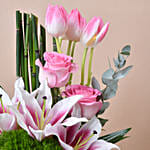 Pretty Tulip Rose Lily