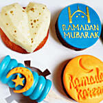 Ramadan Mubarak Vanilla Cupcakes and Cakesicles