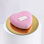 Red Velvet Heart Cake