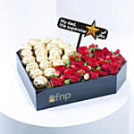 Romantic Delights Heart Box | Father's Day