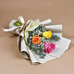 Roses and Chocolate Cake