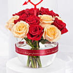 Roses Symphany For Valentines | Red Love Topper