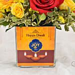 Sparks of Joy Diwali Flower Arrangement