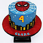 Spiderman Birthday Cake