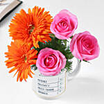 Teachers Day Score Card N Floral Blooms