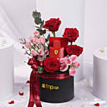 Valentines Day Flower and Perfume for Him