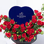 Valentine’s Heart & Godiva