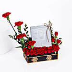 Flame & Foliage Luxurious Floral & Perfume Gift Set