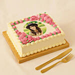 Scarlet Dream Photo Cake