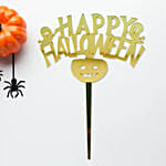 Happy Halloween Cake Topper