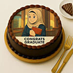 Personalised Ghibli Graduation Cake