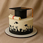 Celebratory Graduation Cap Cake