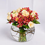 Beautiful Flowers Vase Arrangement