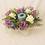 Graduation Gift Combo | Flower Bouquet and Mini Cake