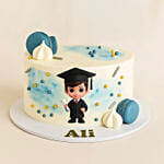Graduation Personalized Cake For Boys