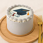 Graduation Vanilla Mono Cake 200gm