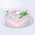 Heart Shape Chocolate Flavour Cake 1 Kg