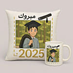 Personalize Your Ghibli Graduation Cushion & Mug