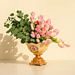 Pink Tulip Arrangement